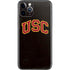 University of Southern California USC Logo Black Distressed iPhone 11 Pro Skin